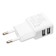 Outchair USB Oplader 2100mAh -Adapter-230V