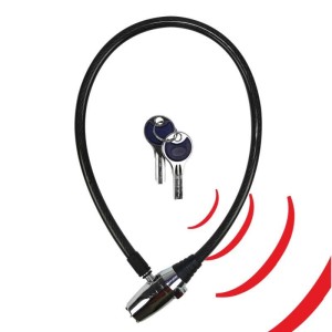 Alarm cable lock compact