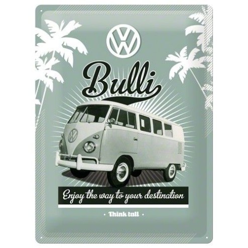 VW Bulli Tin Sign 30x40cm
