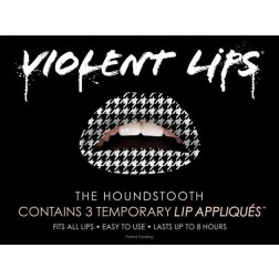 Violent Lips Liptattoo The HOUNDTOOTH  014834934035
