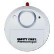 Alarm glasbreukmelder Safety First 100161 wit