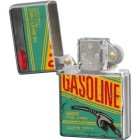 Retro -Gasoline- Aansteker  open Nostalgic art