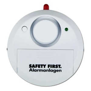 Alarm glasbreukmelder Safety First 514047 Zwart