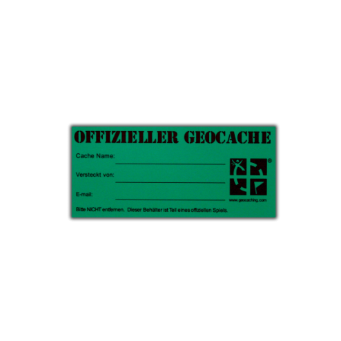 Original Geocaching.com -Sticker 100x45mm