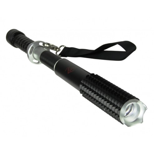 hochleistungs-LED Stab-Taschenlampe "Telezoom" inkl. Stroboskoplicht